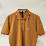 Moncler, Men's Polo, Camel