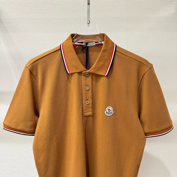 Moncler, Men's Polo, Camel