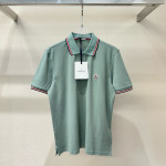 Moncler, Men's Polo, Green