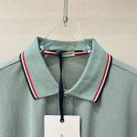 Moncler, Men's Polo, Green