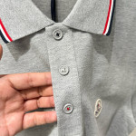 Moncler, Men's Polo, Grey