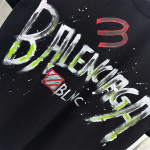 Balenciaga, Men's T-Shirt, Black
