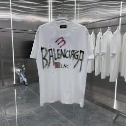 Balenciaga, Men's T-Shirt, White