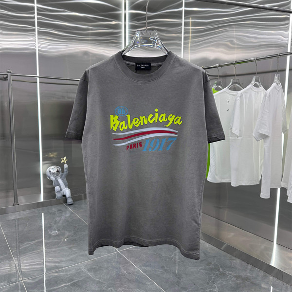 Balenciaga, Men's T-Shirt, Grey