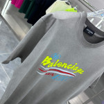 Balenciaga, Men's T-Shirt, Grey