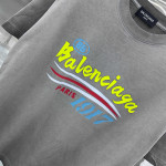 Balenciaga, Men's T-Shirt, Grey
