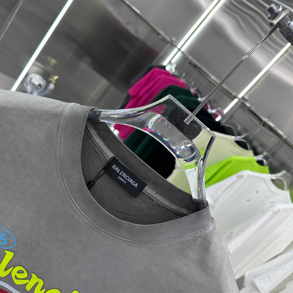 Balenciaga, Men's T-Shirt, Grey
