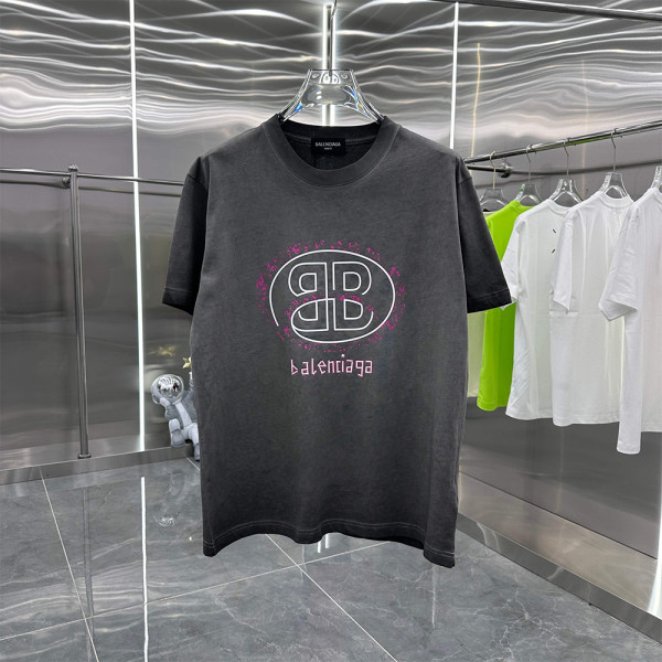 Balenciaga, Men's T-Shirt, Grey