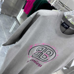 Balenciaga, Men's T-Shirt, Grey