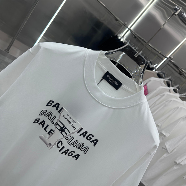 Balenciaga, Men's T-Shirt, White