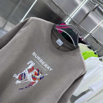 Burberry, Men's T-Shirt, Grey