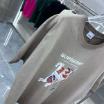 Burberry, Men's T-Shirt, Grey