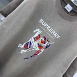 Burberry, Men's T-Shirt, Grey