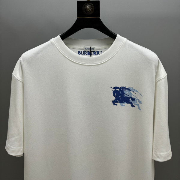 Burberry, Men's T-Shirt, White