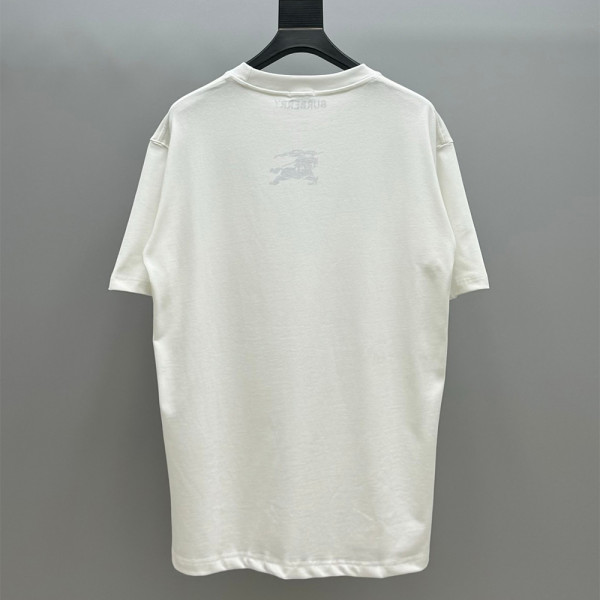 Burberry, Men's T-Shirt, White