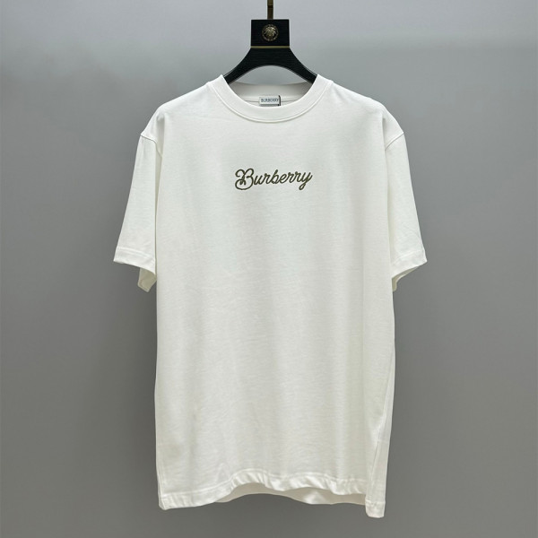 Burberry, Men's T-Shirt, White