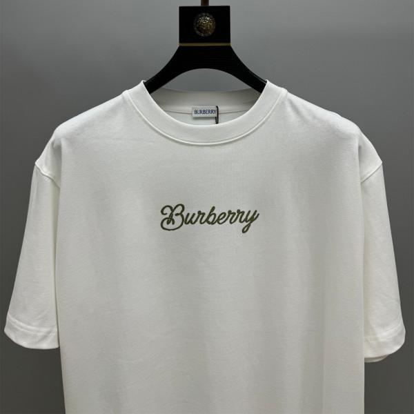 Burberry, Men's T-Shirt, White