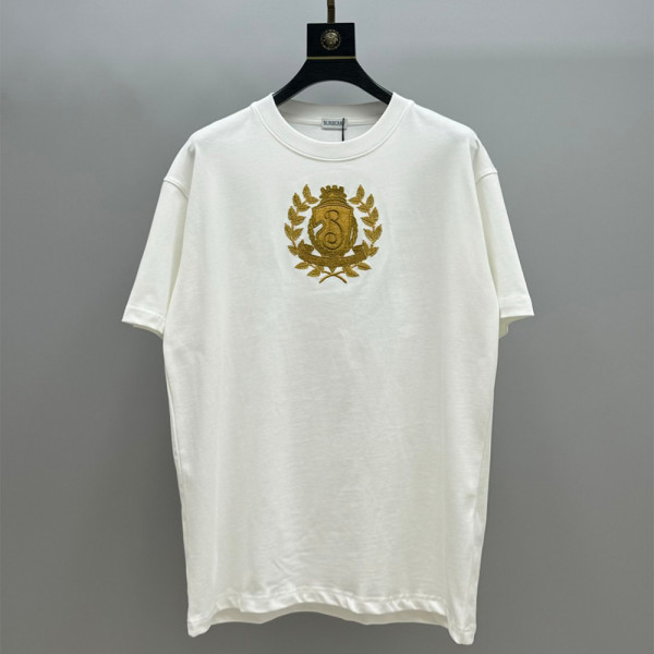 Burberry, Men's T-Shirt, White