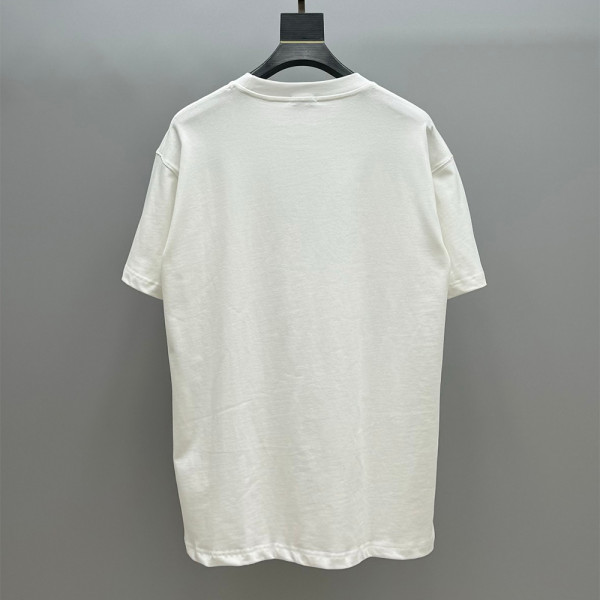 Burberry, Men's T-Shirt, White