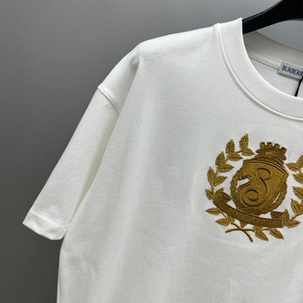 Burberry, Men's T-Shirt, White