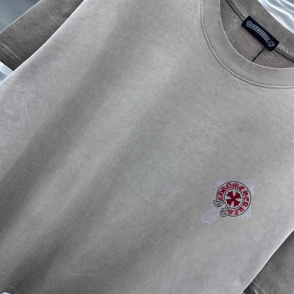Chrome Hearts, Men's T-Shirt, Grey