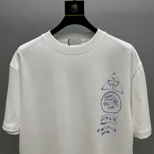 Christian Dior, Men's T-Shirt, White