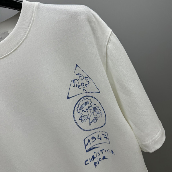 Christian Dior, Men's T-Shirt, White