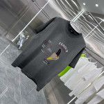 Fendi, Men's T-Shirt, Grey