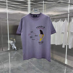 Fendi, Men's T-Shirt, Blue