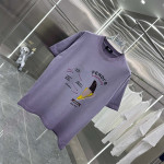 Fendi, Men's T-Shirt, Blue