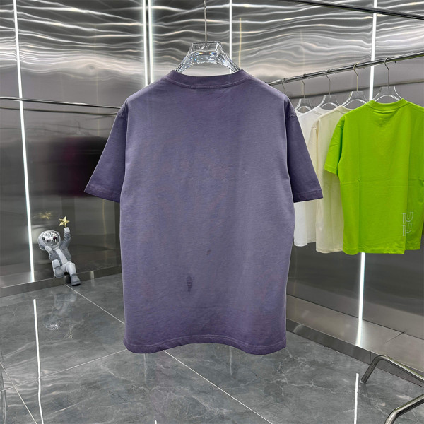 Fendi, Men's T-Shirt, Blue