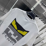 Fendi, Men's T-Shirt, White