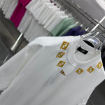 Fendi, Men's T-Shirt, White
