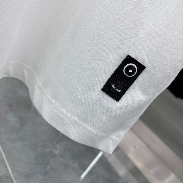 Fendi, Men's T-Shirt, White