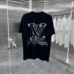 Louis Vuitton, Men's T-Shirt, Black