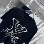 Louis Vuitton, Men's T-Shirt, Black