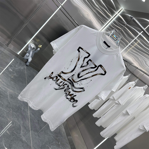 Louis Vuitton, Men's T-Shirt, White