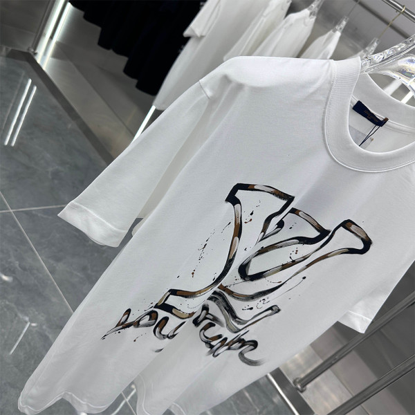 Louis Vuitton, Men's T-Shirt, White