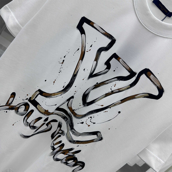 Louis Vuitton, Men's T-Shirt, White