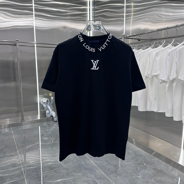 Louis Vuitton, Men's T-Shirt, Black