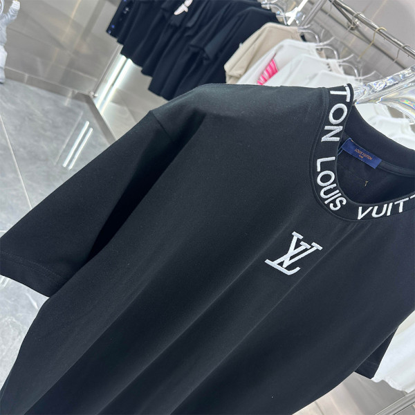 Louis Vuitton, Men's T-Shirt, Black