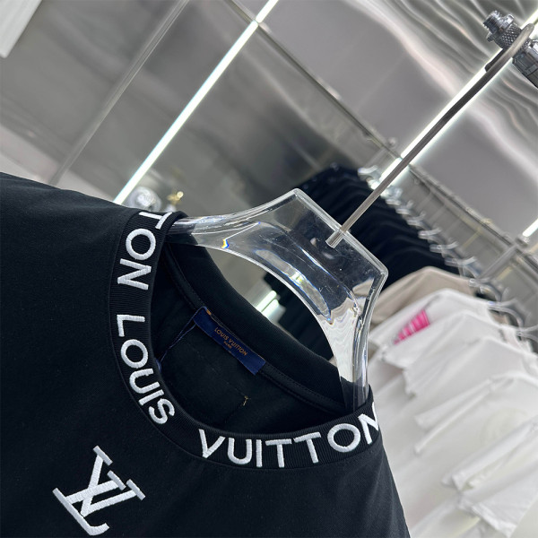 Louis Vuitton, Men's T-Shirt, Black