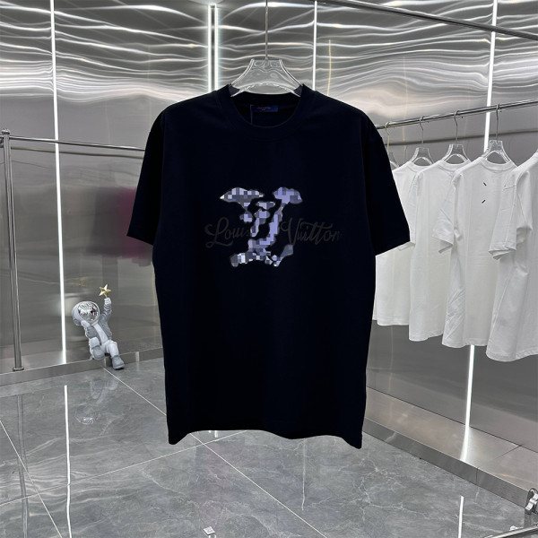 Louis Vuitton, Men's T-Shirt, Black