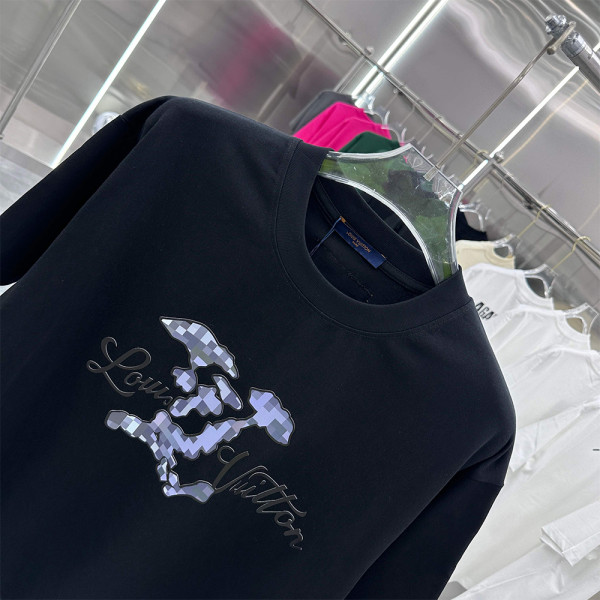 Louis Vuitton, Men's T-Shirt, Black