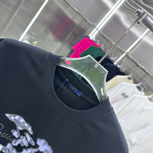 Louis Vuitton, Men's T-Shirt, Black