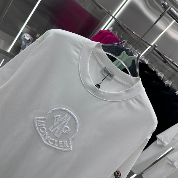 Moncler, Men's T-Shirt, White
