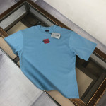 Balenciaga, Men's T-Shirt, Blue