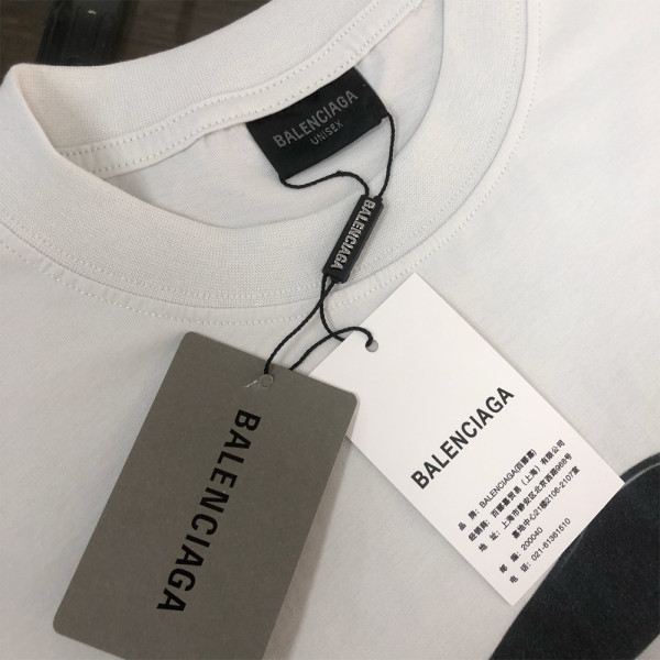 Balenciaga, Men's T-Shirt, White