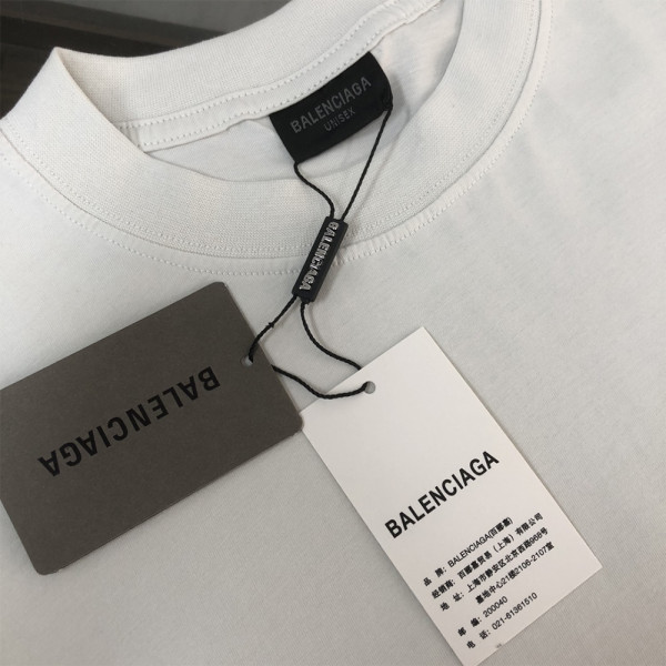 Balenciaga, Men's T-Shirt, White