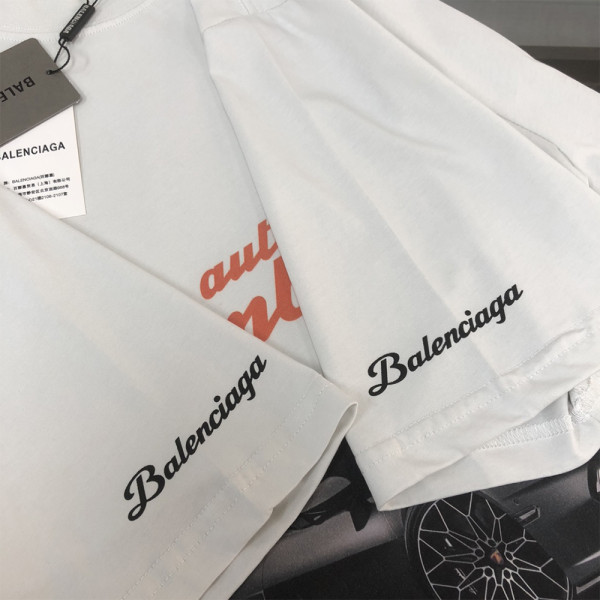 Balenciaga, Men's T-Shirt, White